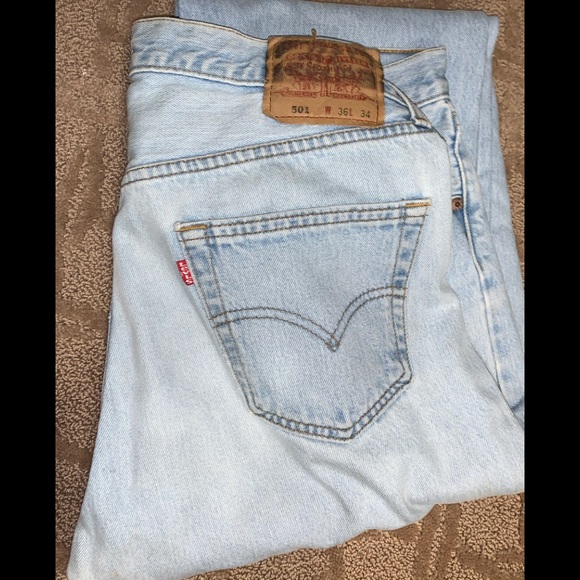 Levi's Other - Vintage Levi’s 501 Button Fly Jeans 36x34
